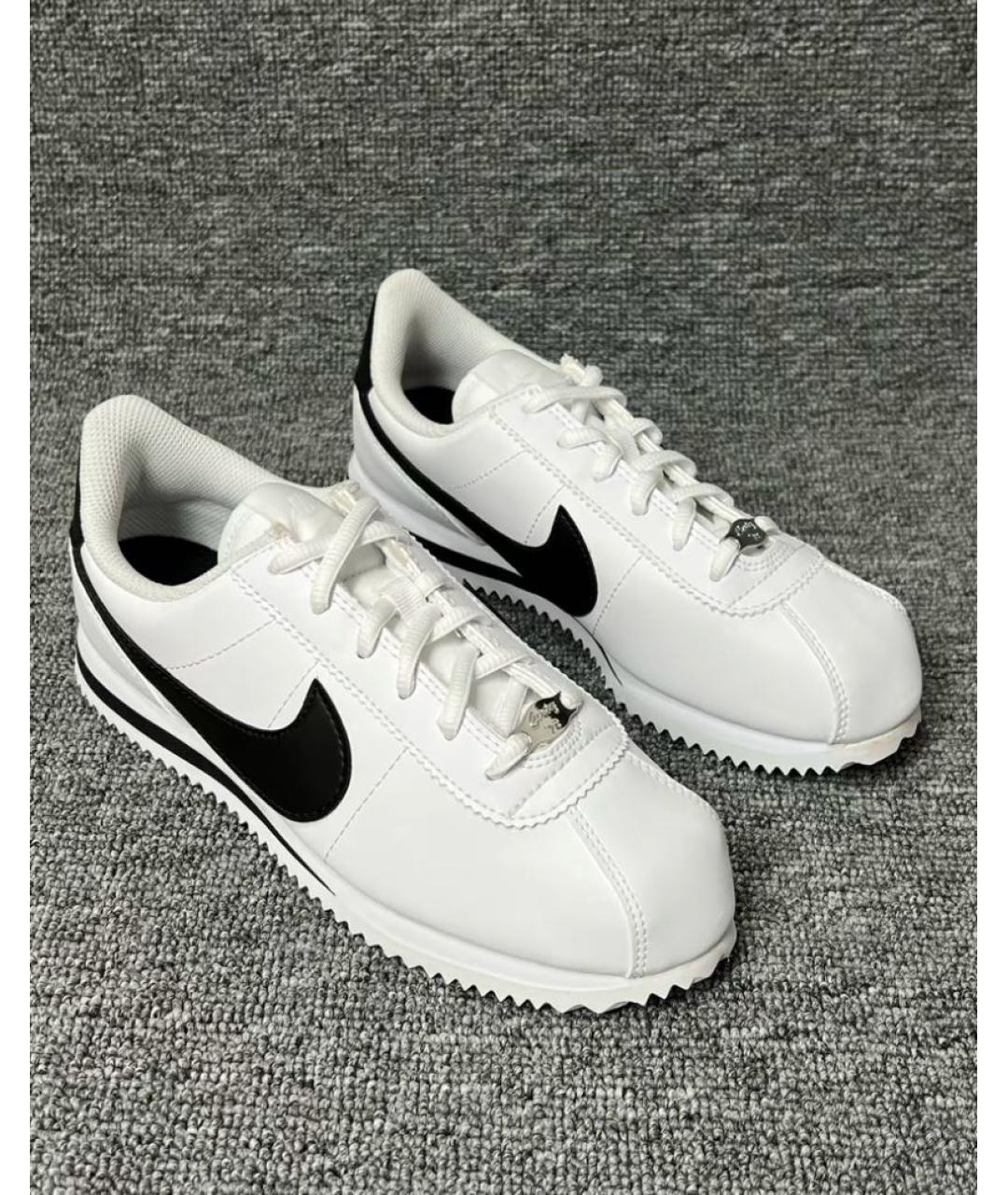 NIKE Белые кожаные кеды, фото 5