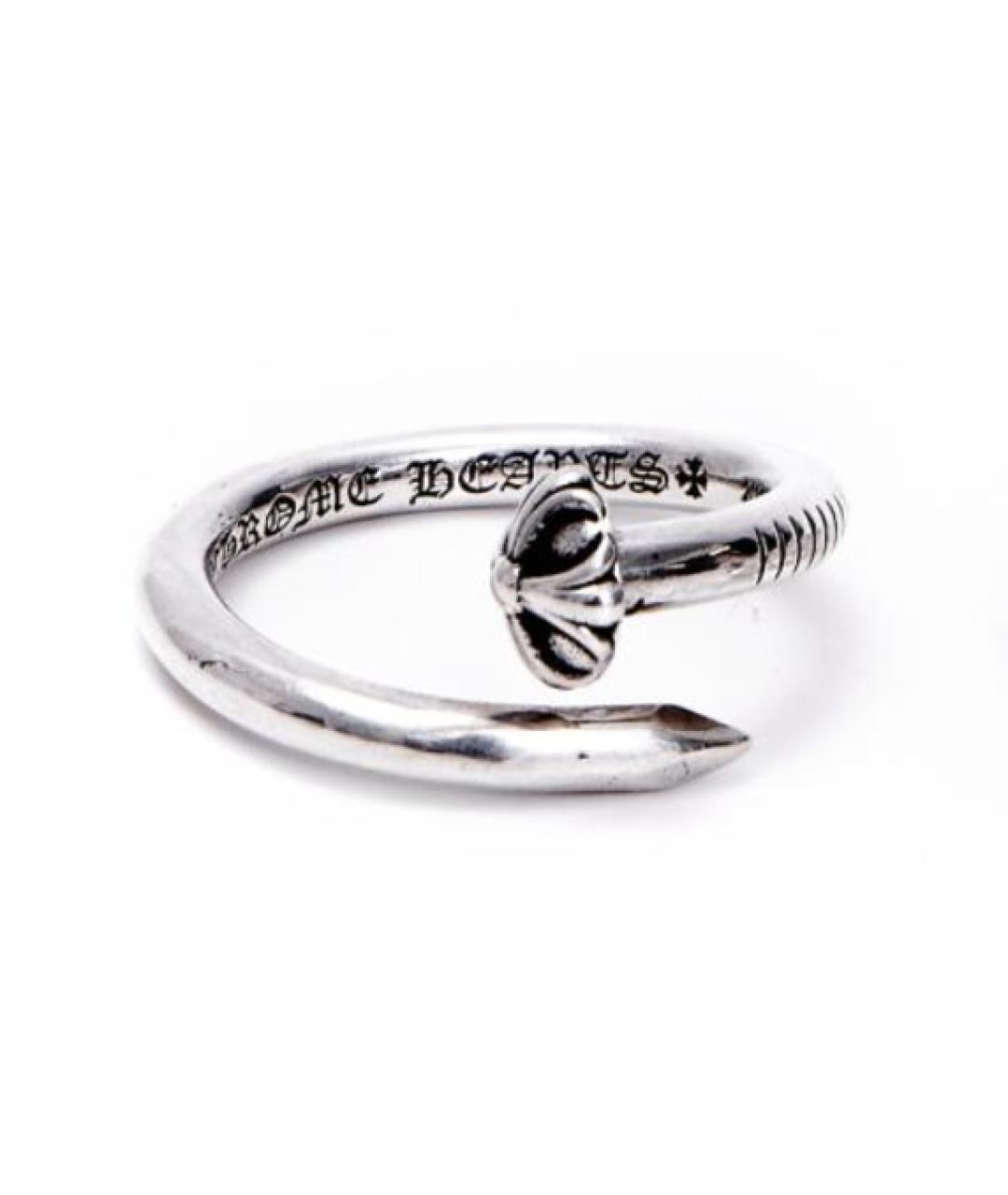 CHROME HEARTS Серебряное серебряное кольцо, фото 5