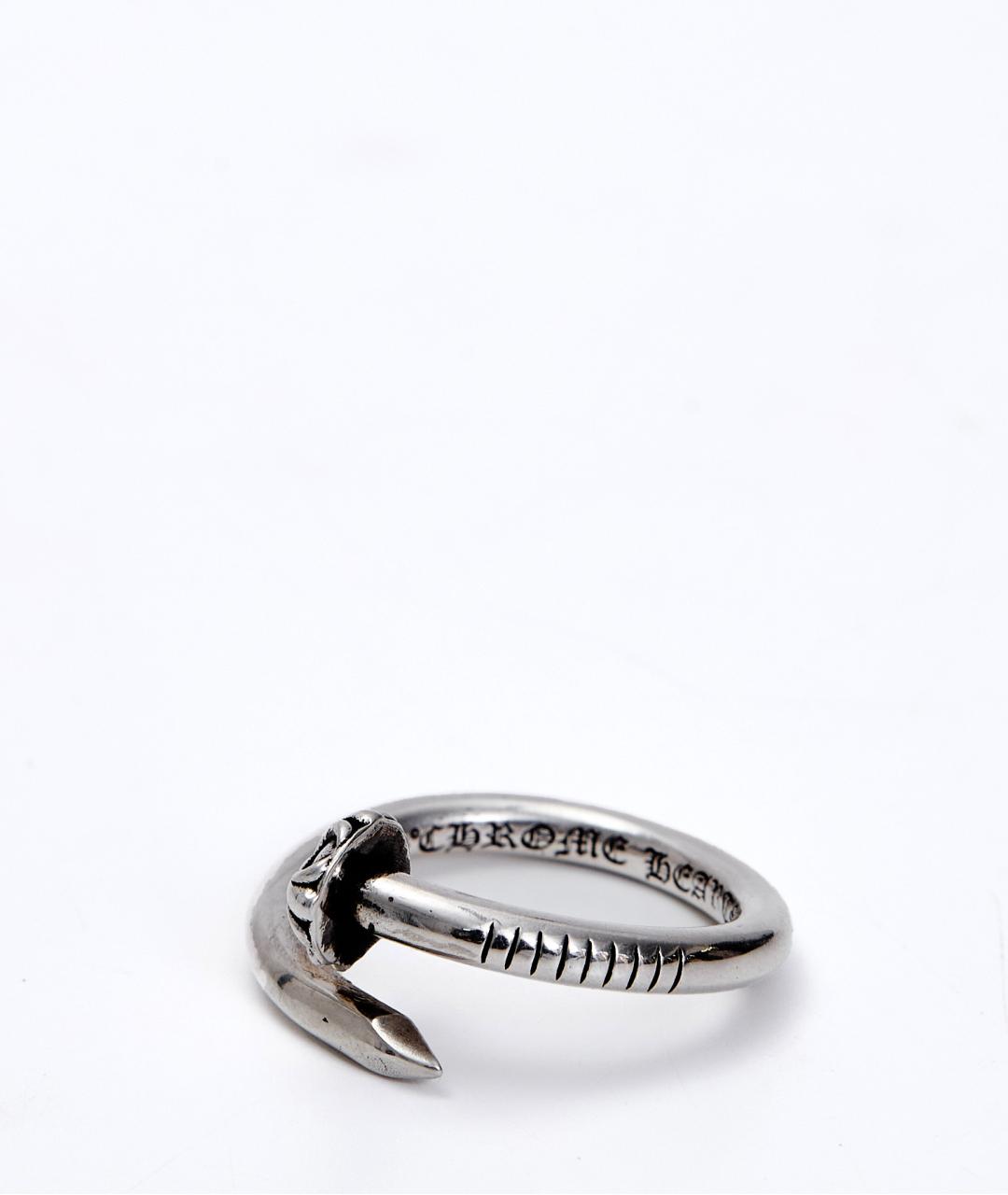 CHROME HEARTS Серебряное серебряное кольцо, фото 2