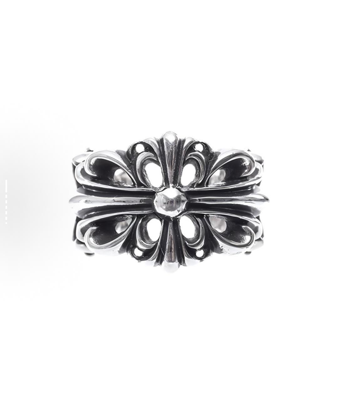 CHROME HEARTS Серебряное серебряное кольцо, фото 2