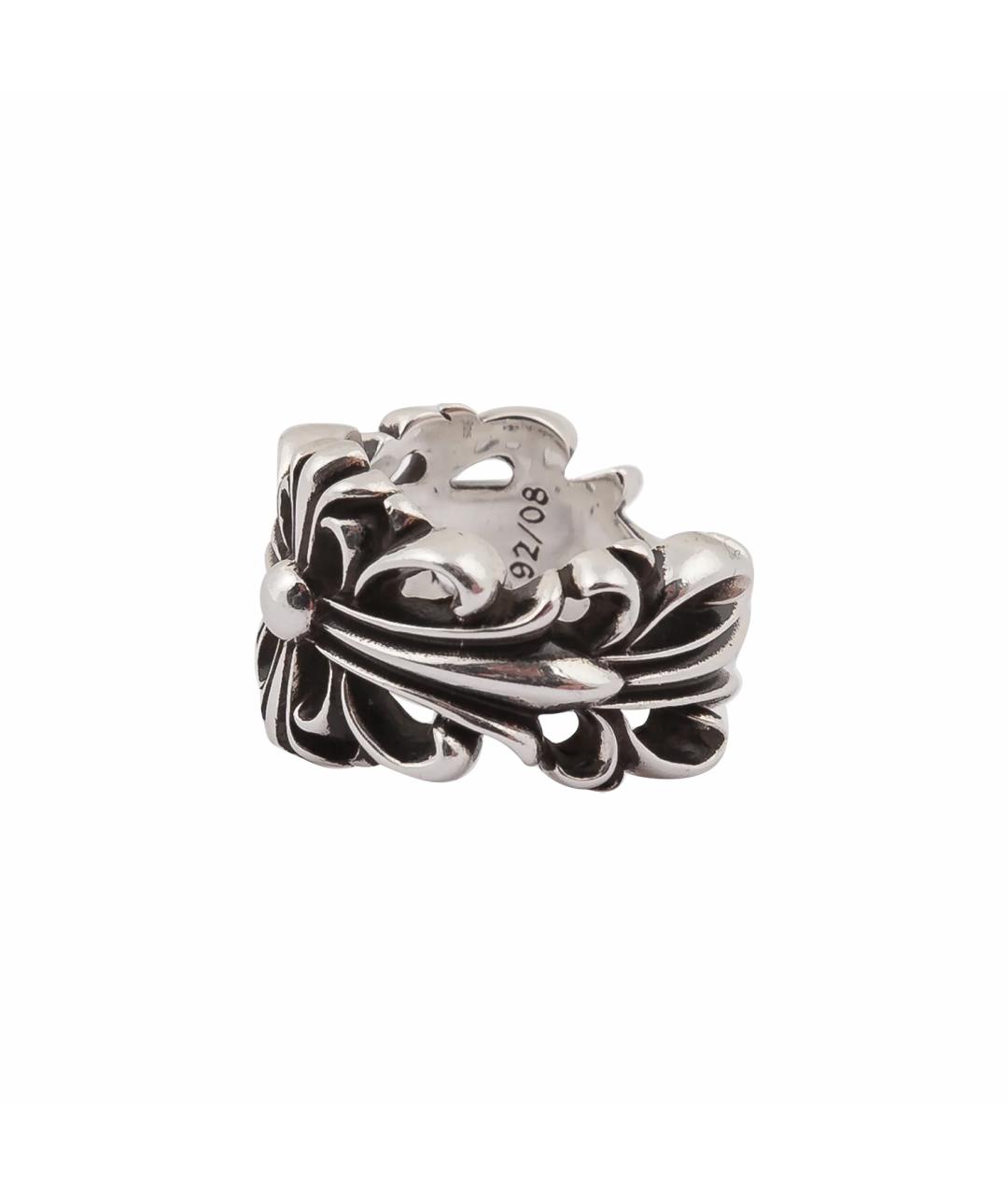 CHROME HEARTS Серебряное серебряное кольцо, фото 1
