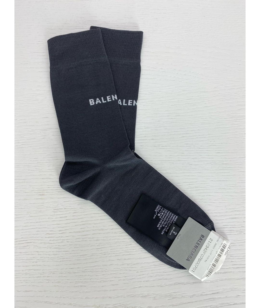 BALENCIAGA Серые носки, чулки и колготы, фото 2