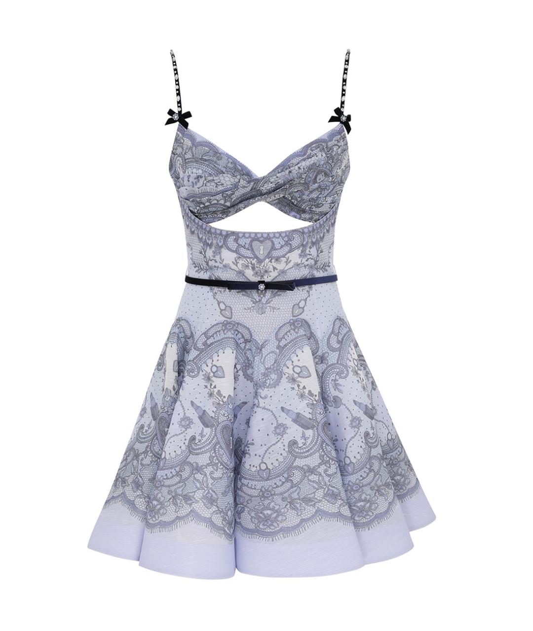 ZIMMERMANN Фиолетовое платье, фото 1