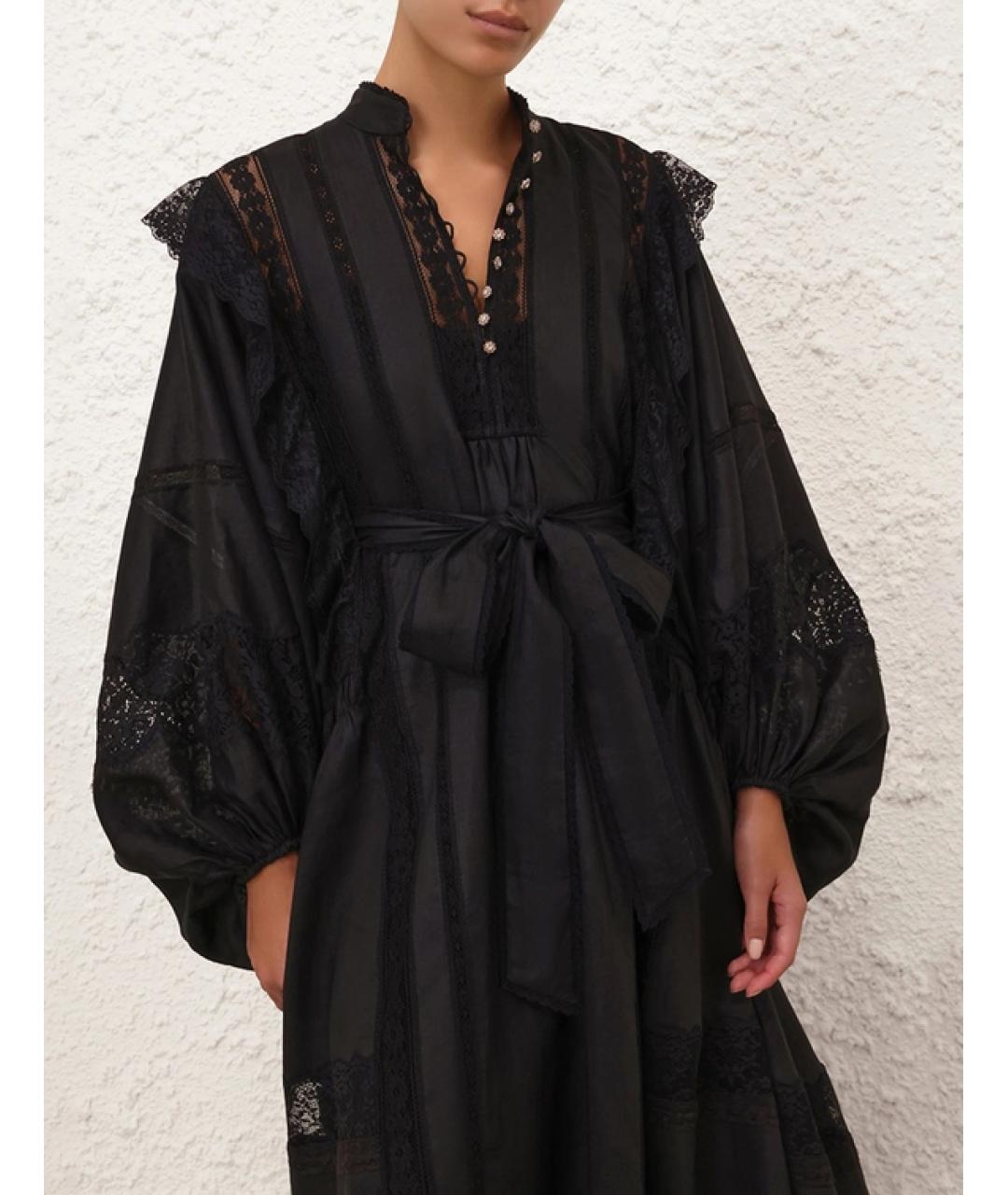 ZIMMERMANN Черное платье, фото 2