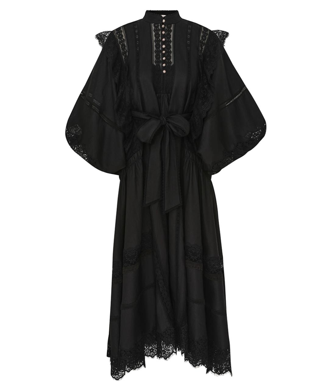 ZIMMERMANN Черное платье, фото 1