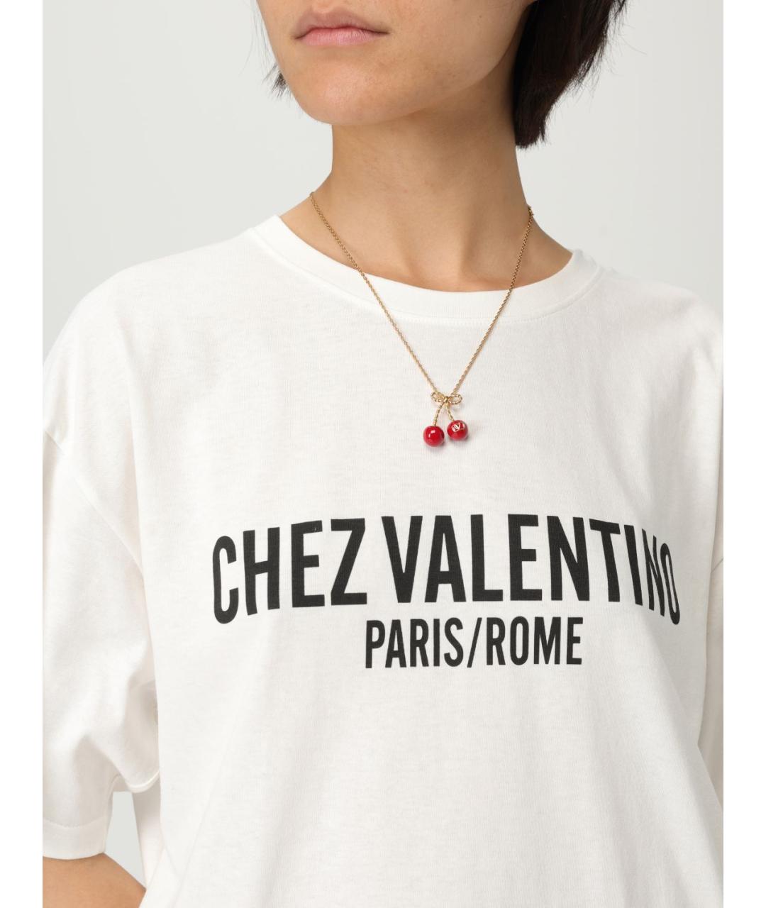 VALENTINO Золотая металлическая цепочка, фото 2