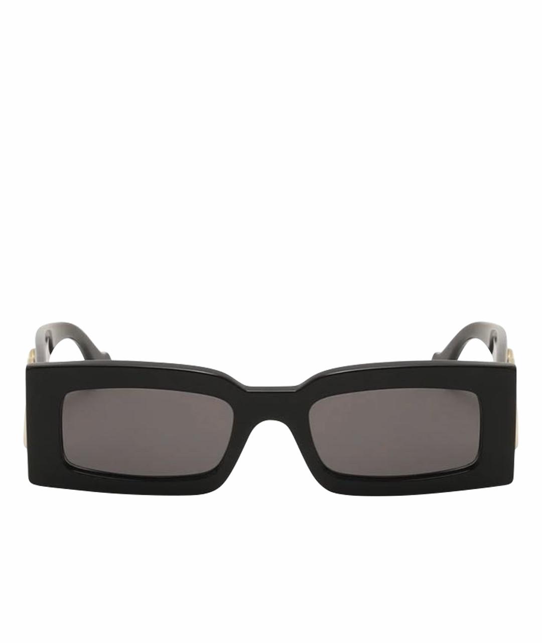 GUCCI Черные пластиковые солнцезащитные очки, фото 1