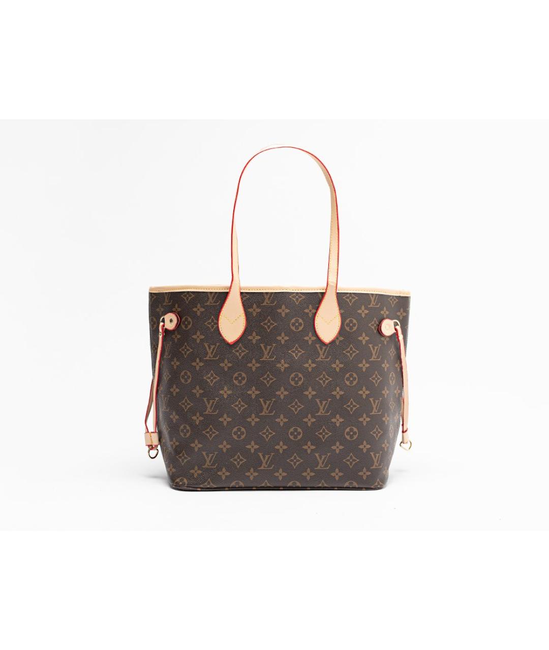 LOUIS VUITTON Коричневая сумка тоут, фото 7