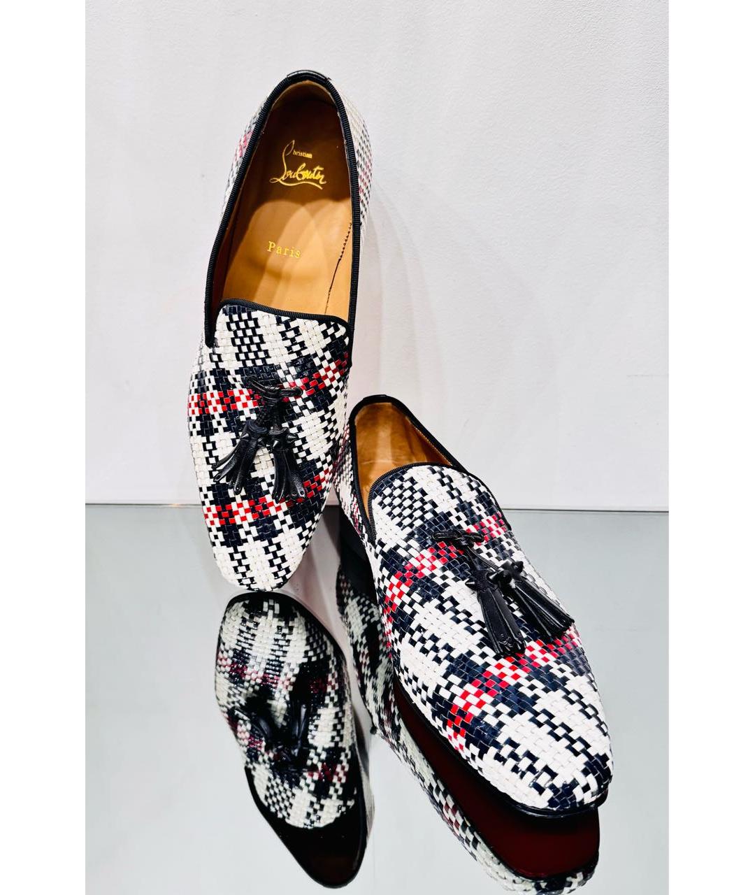 CHRISTIAN LOUBOUTIN Мульти кожаные туфли, фото 3