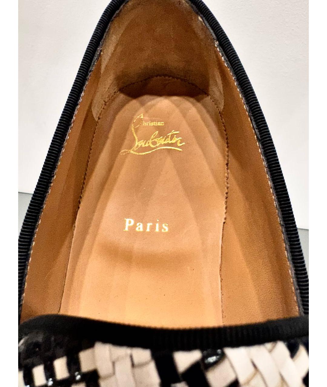 CHRISTIAN LOUBOUTIN Мульти кожаные туфли, фото 7