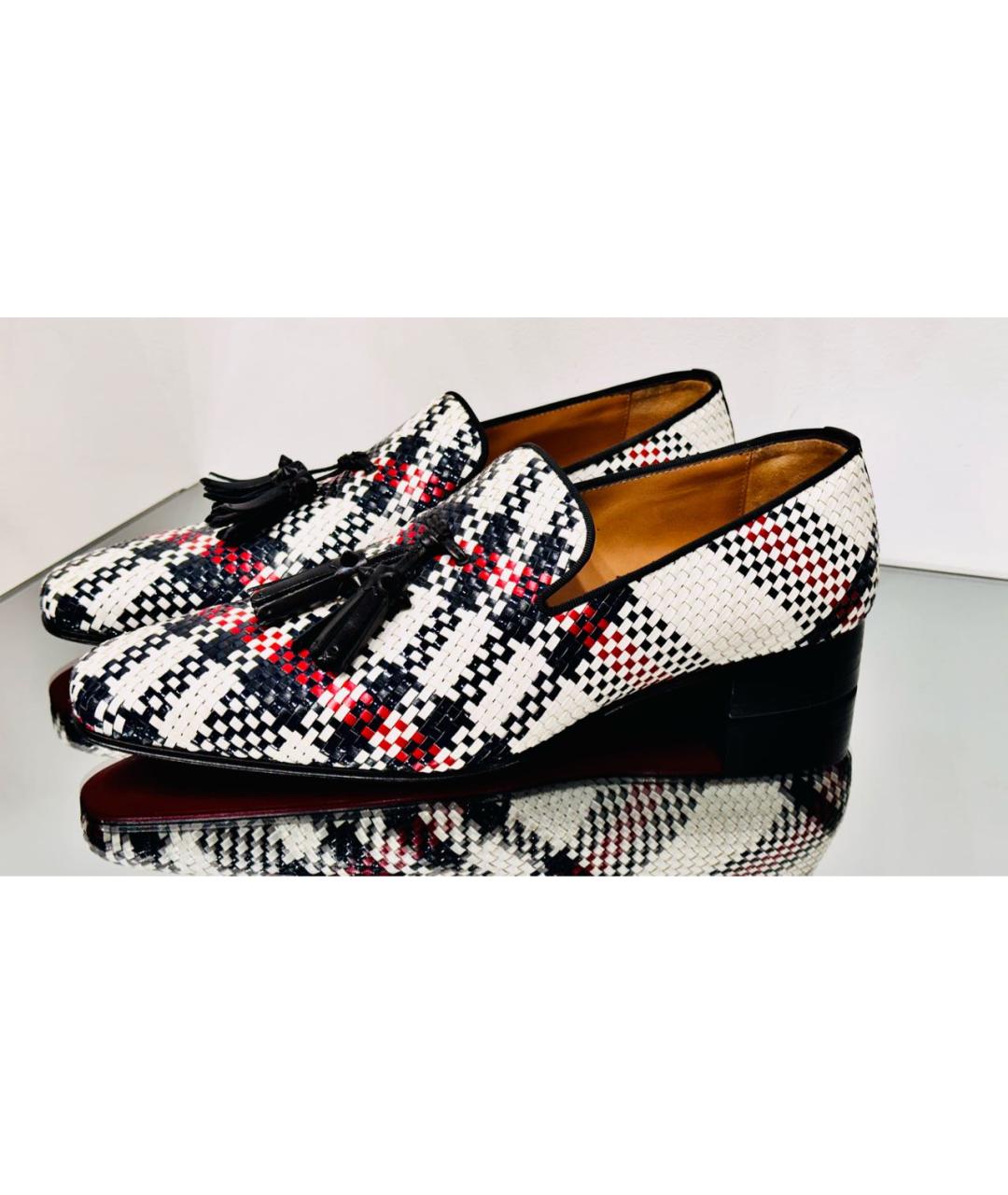 CHRISTIAN LOUBOUTIN Мульти кожаные туфли, фото 5