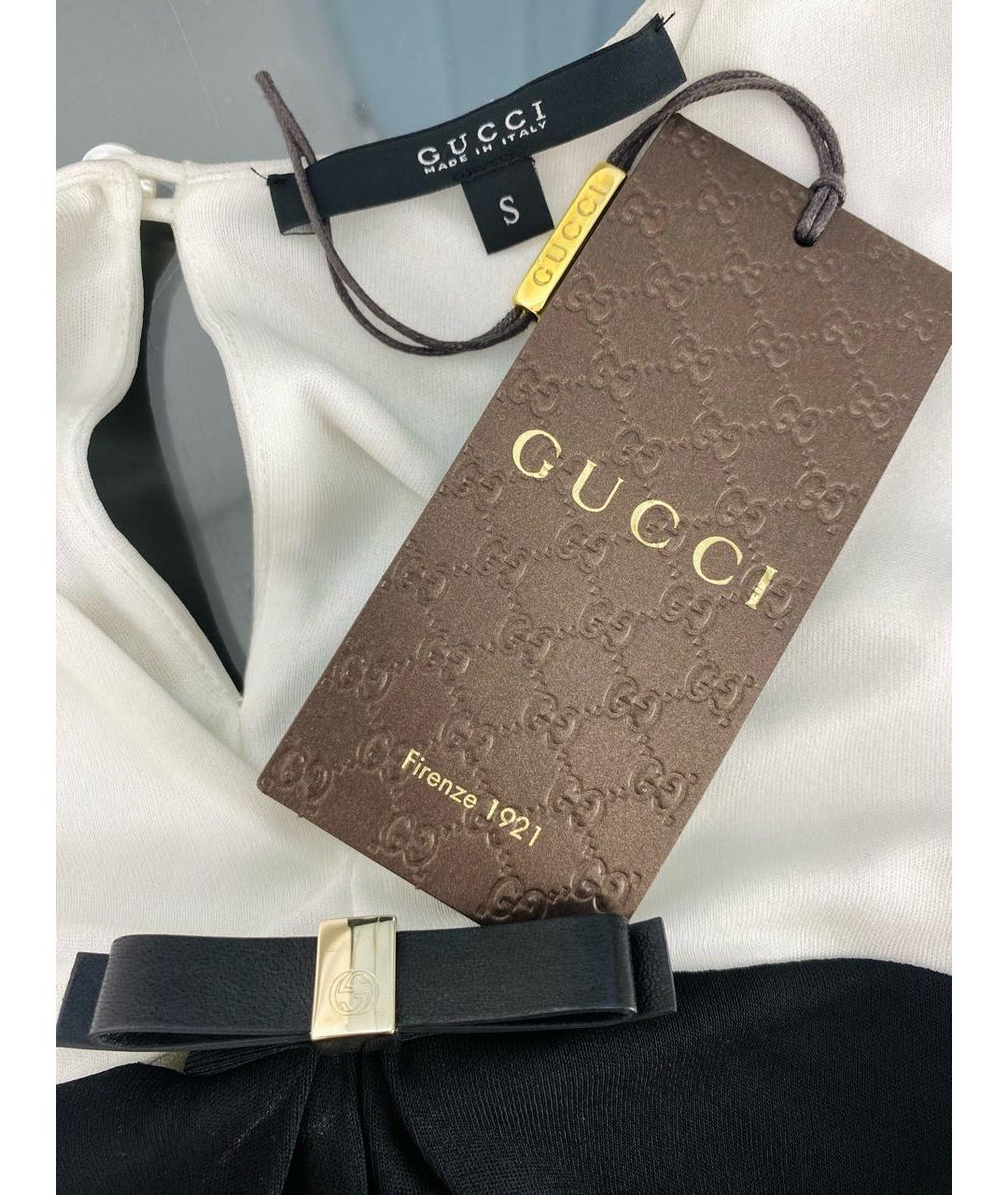 GUCCI Черное вискозное повседневное платье, фото 3