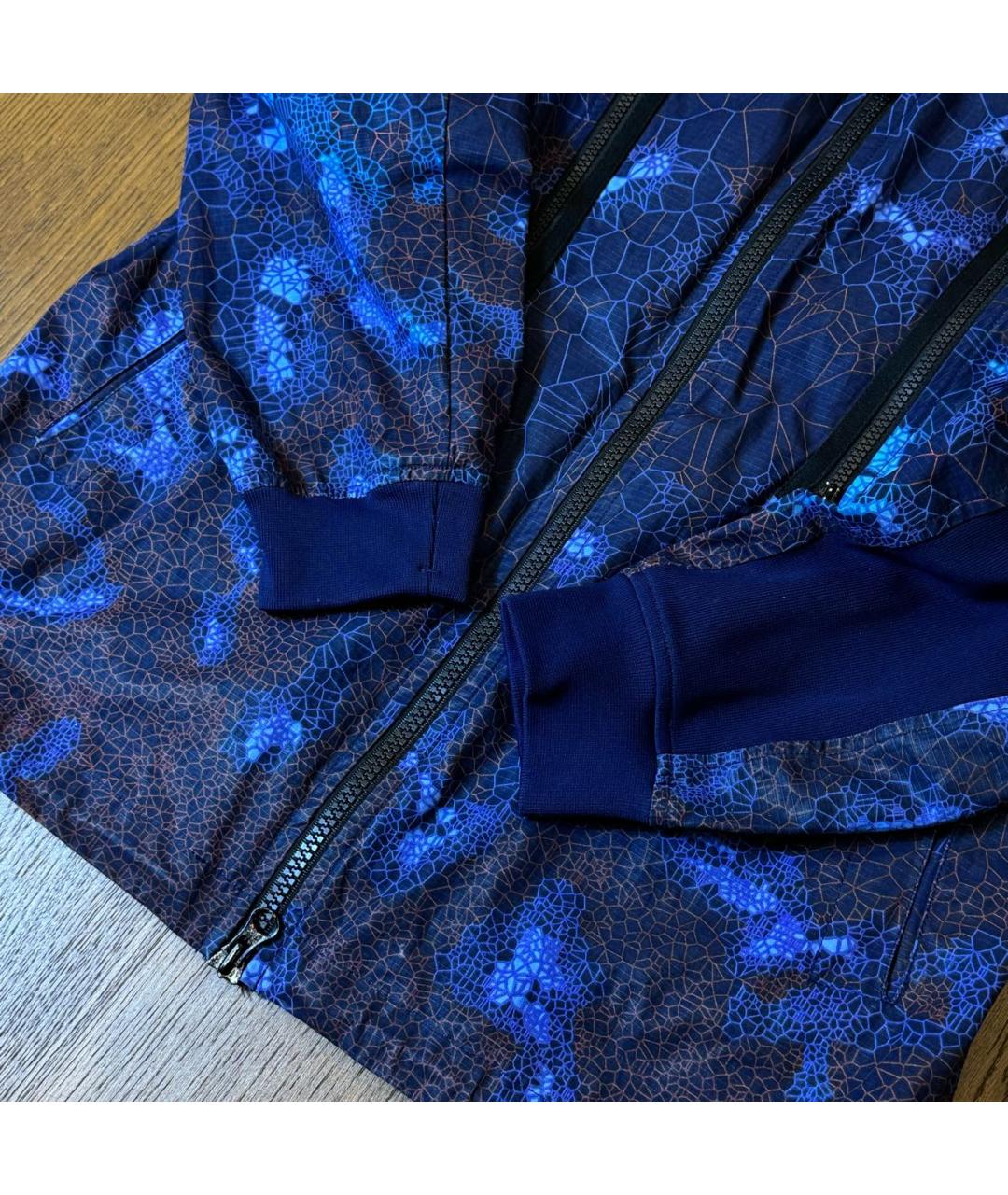 STONE ISLAND Темно-синяя полиамидовая куртка, фото 3