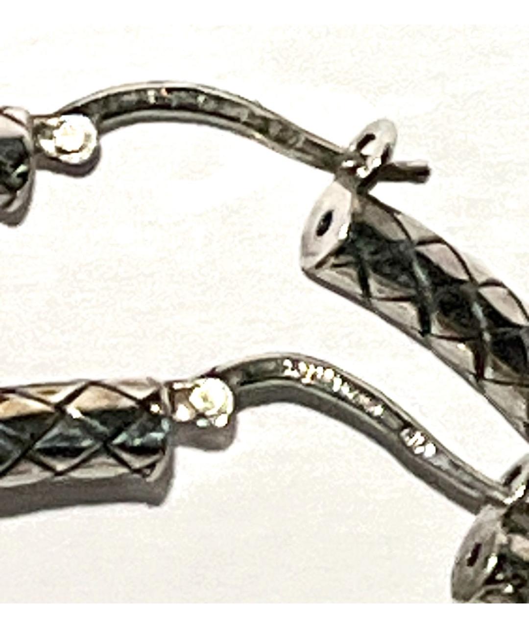 BOTTEGA VENETA Серебряные серебряные серьги, фото 4