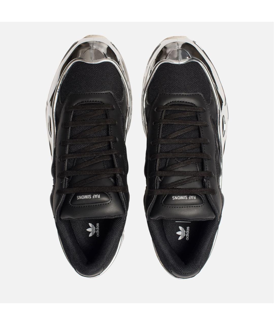ADIDAS X RAF SIMONS Черные низкие кроссовки / кеды, фото 5
