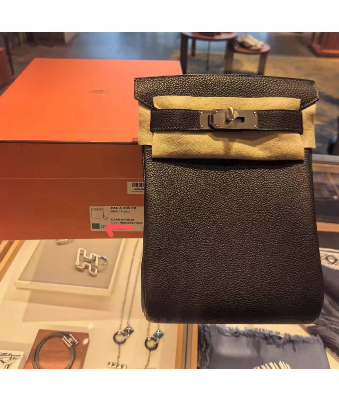 HERMES Кожаная сумка на плечо, фото 3