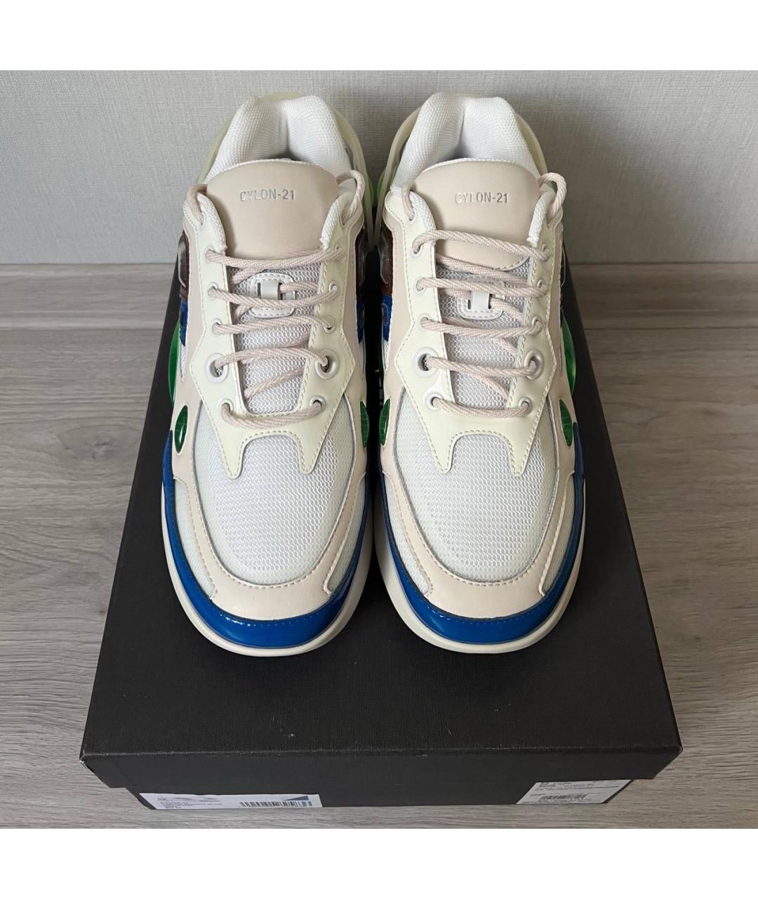 ADIDAS X RAF SIMONS Бежевые низкие кроссовки / кеды, фото 2