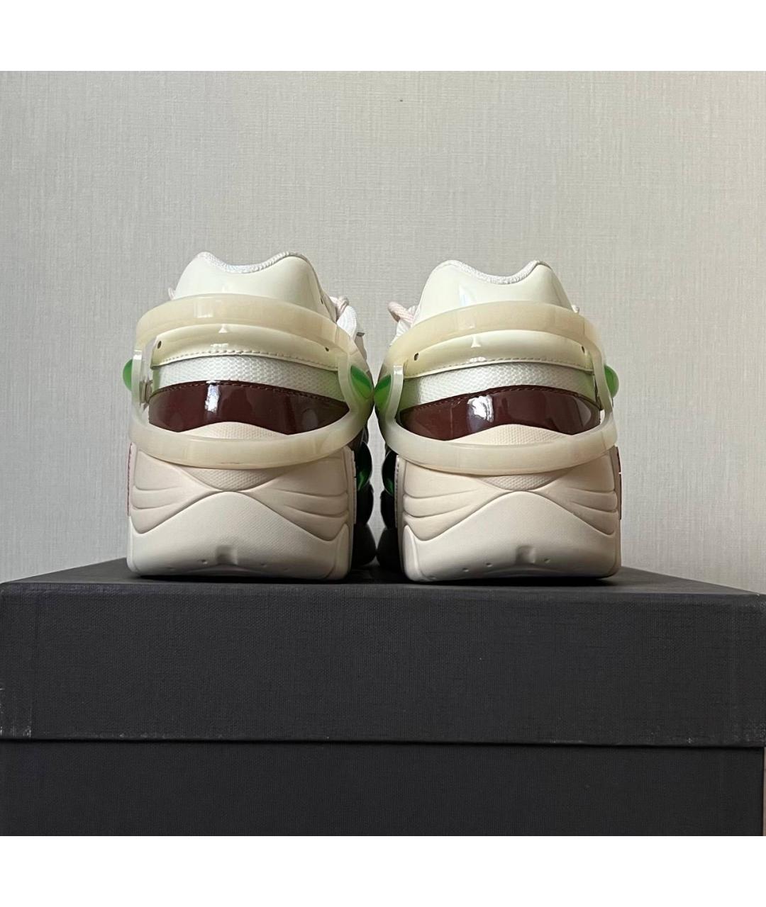 ADIDAS X RAF SIMONS Бежевые низкие кроссовки / кеды, фото 4