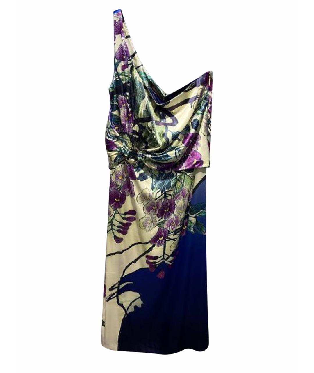 ROBERTO CAVALLI Мульти платье, фото 1