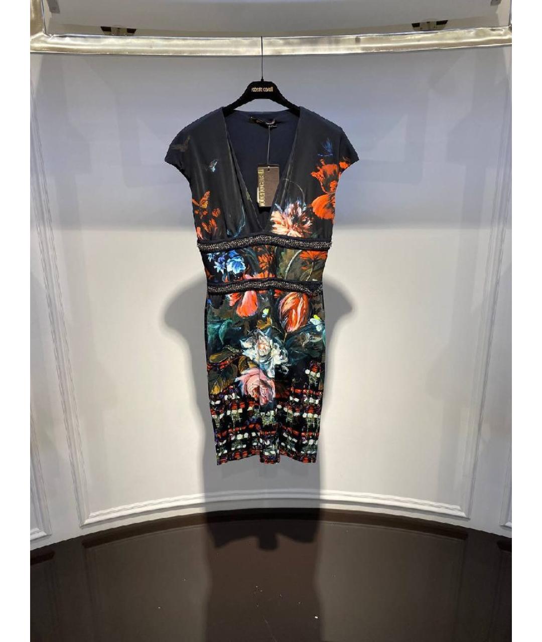 ROBERTO CAVALLI Черное платье, фото 2