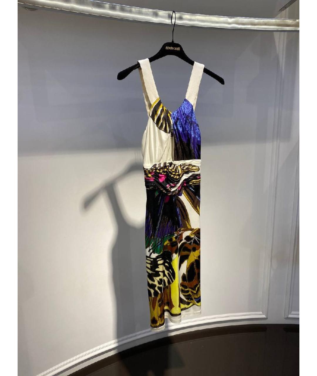 ROBERTO CAVALLI Мульти платье, фото 3