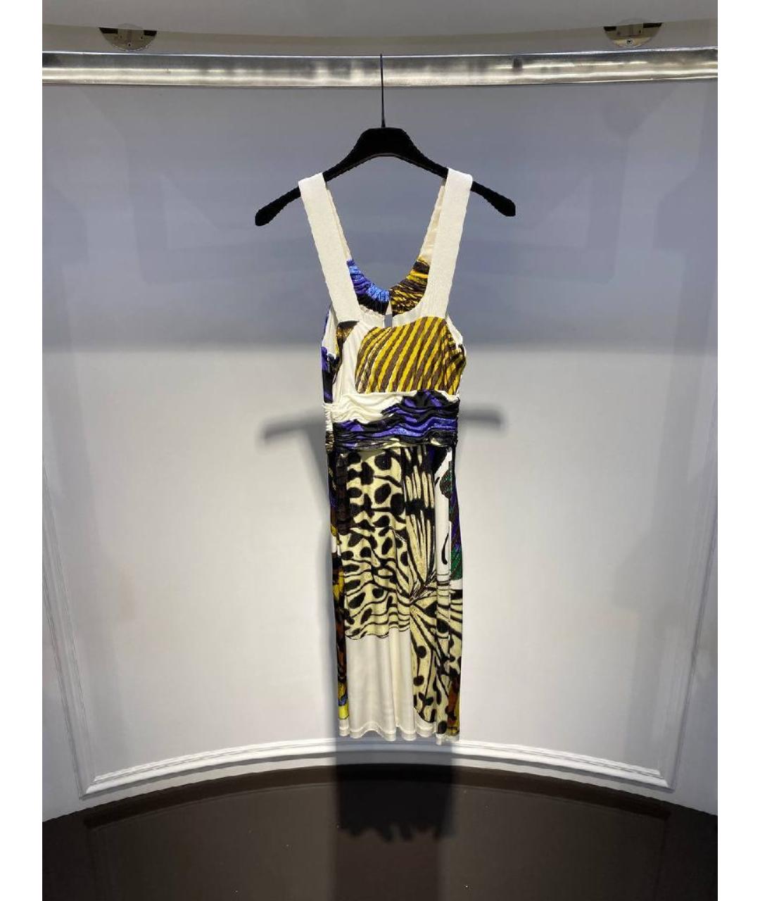 ROBERTO CAVALLI Мульти платье, фото 2