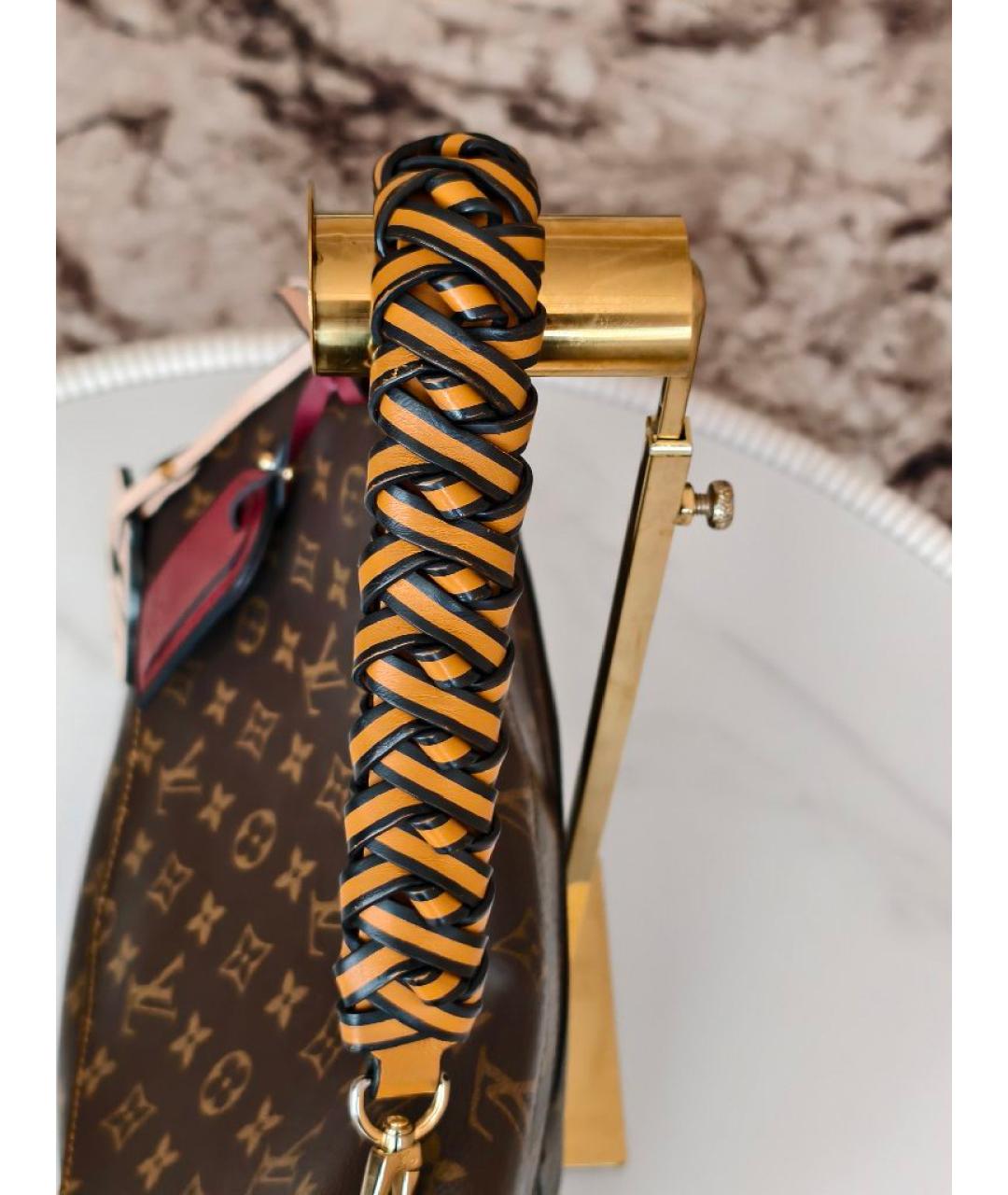 LOUIS VUITTON Коричневая сумка с короткими ручками, фото 8