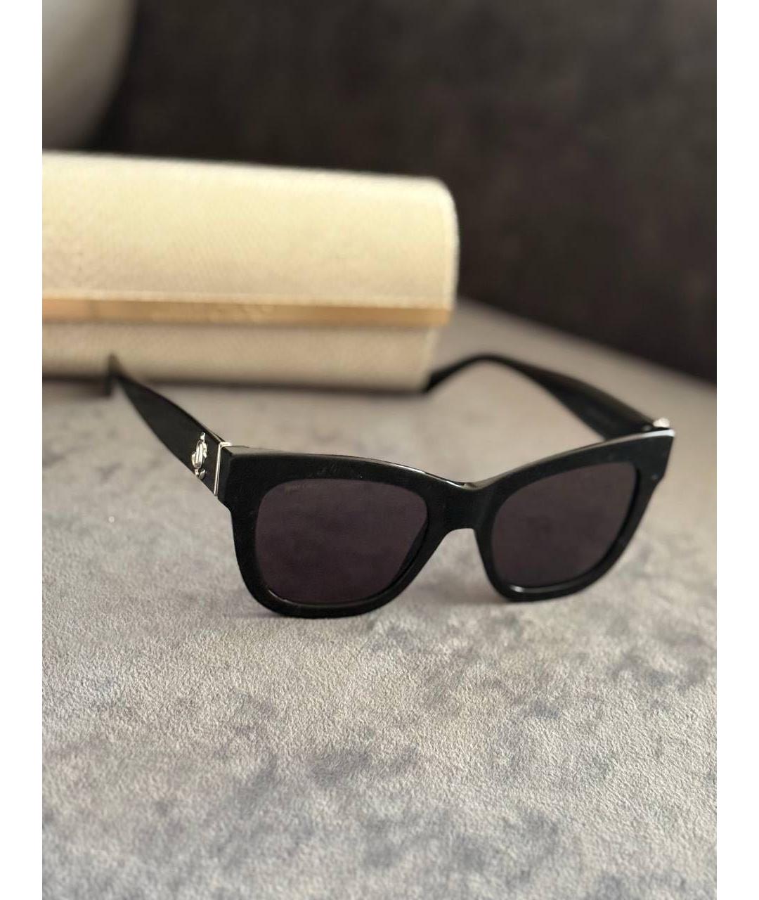JIMMY CHOO Черные солнцезащитные очки, фото 2