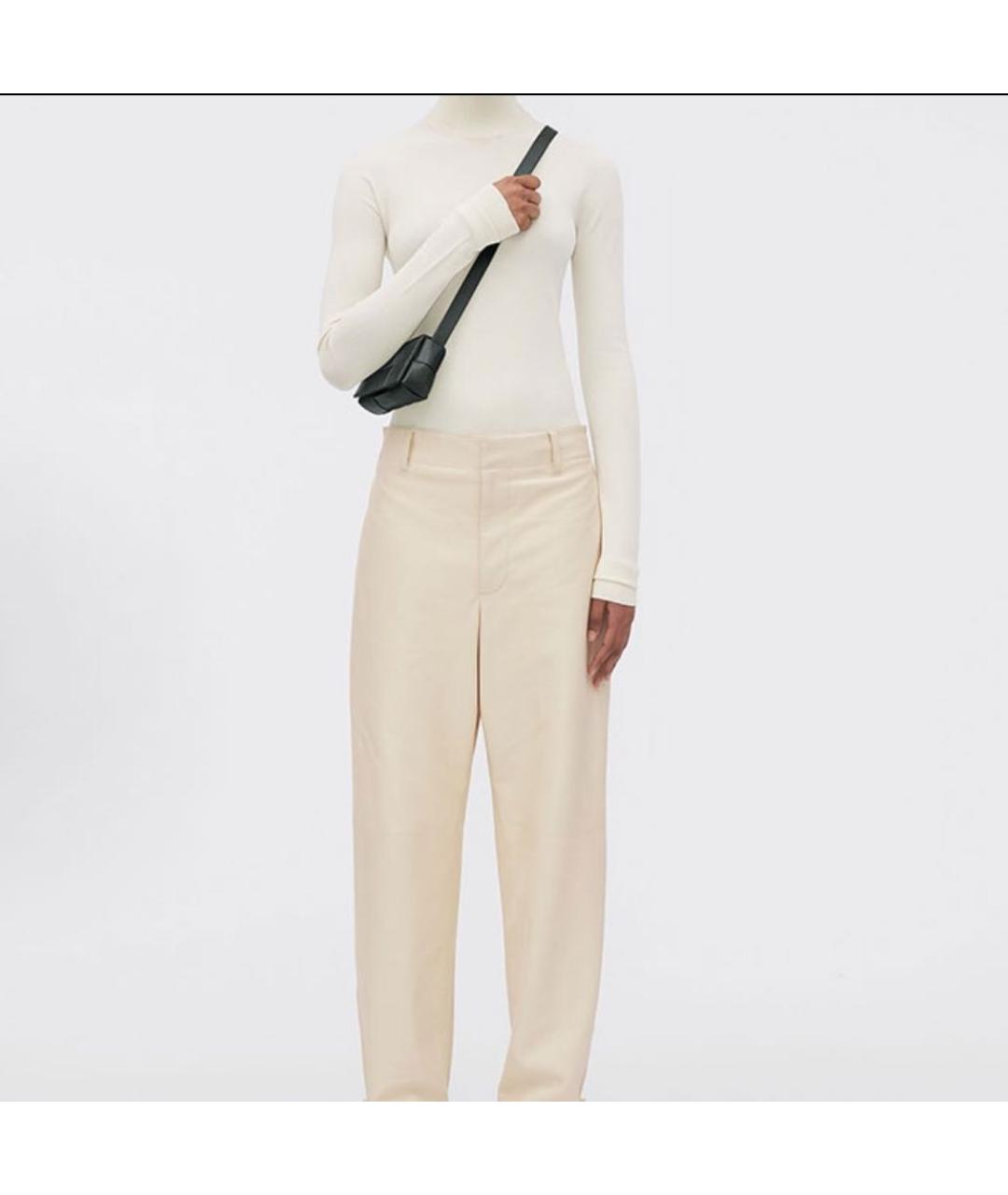 BOTTEGA VENETA Черная кожаная сумка через плечо, фото 6
