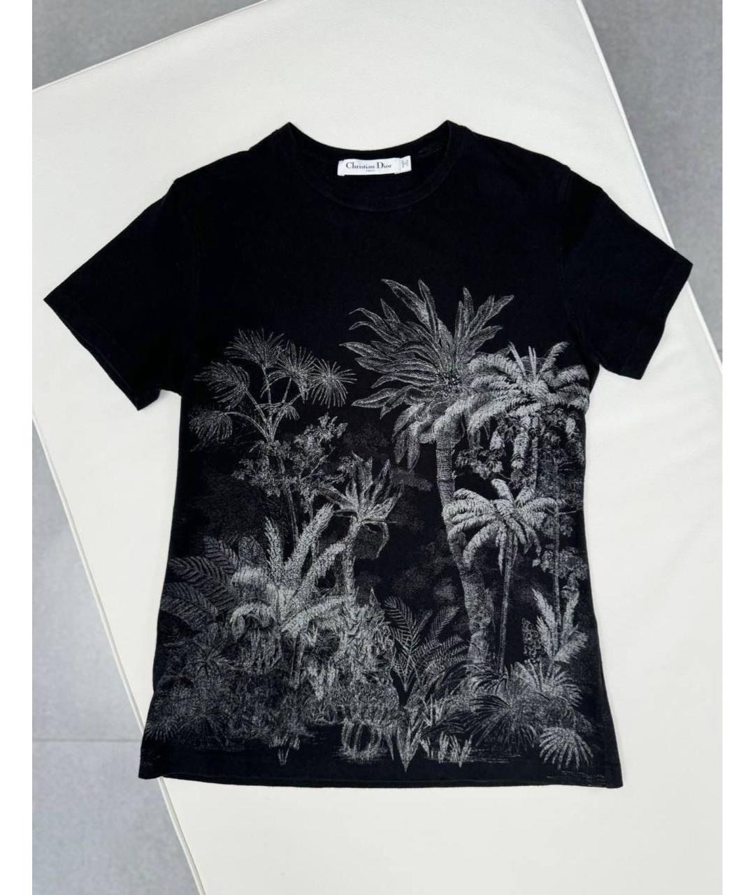 CHRISTIAN DIOR Черная футболка, фото 4