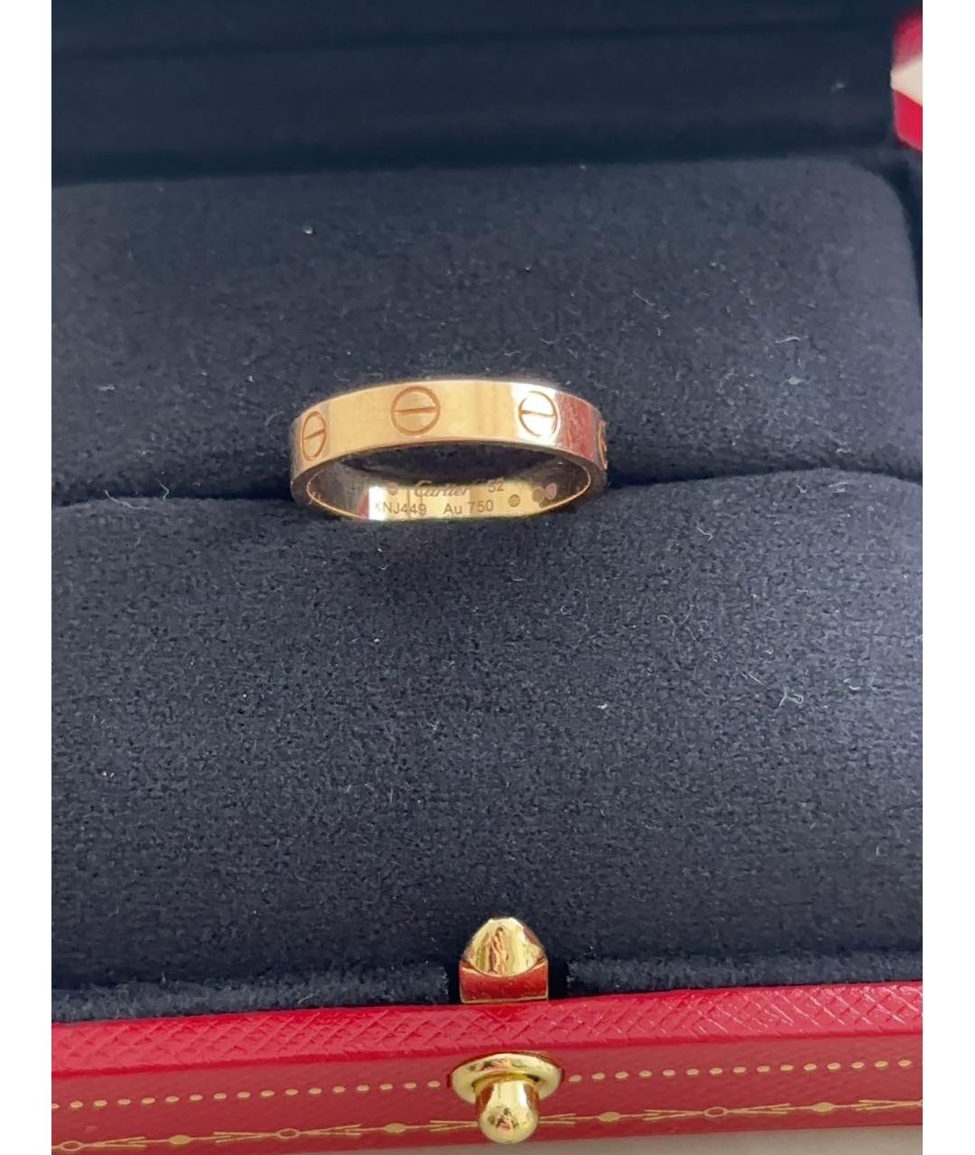 CARTIER Золотое кольцо из розового золота, фото 4