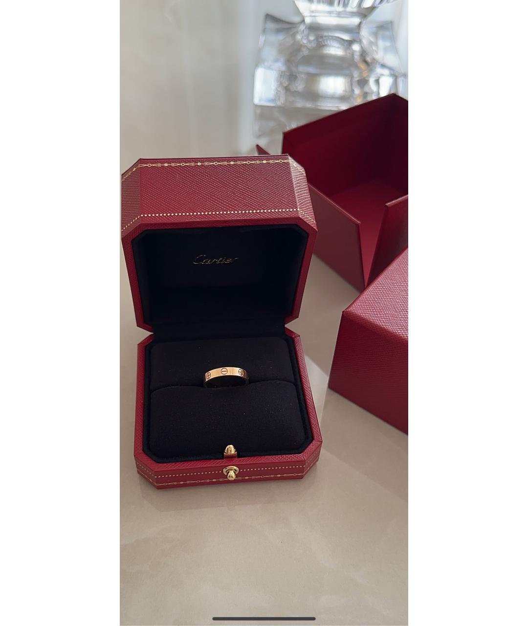CARTIER Золотое кольцо из розового золота, фото 3