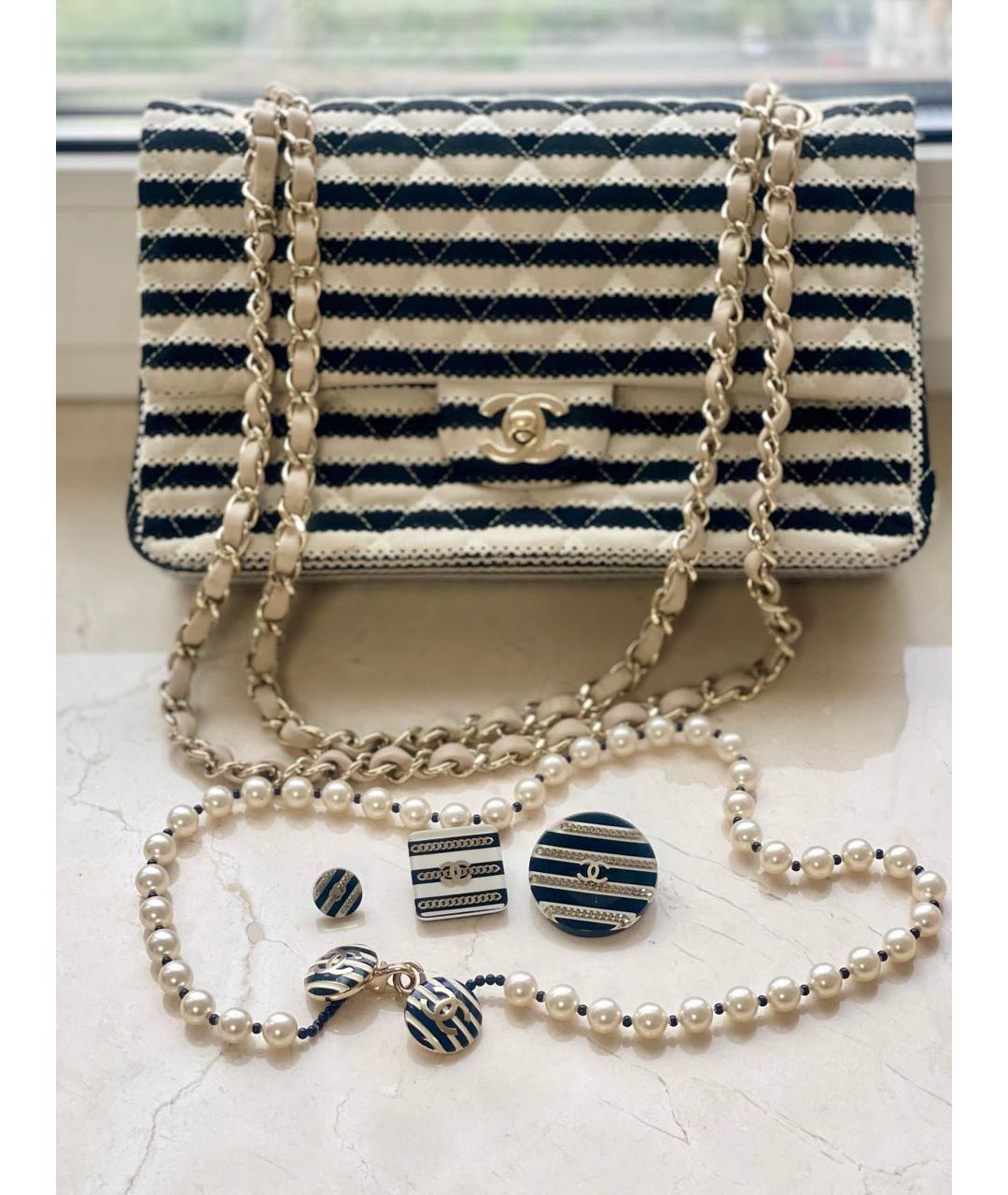 CHANEL Черная пластиковая булавка / брошь, фото 7