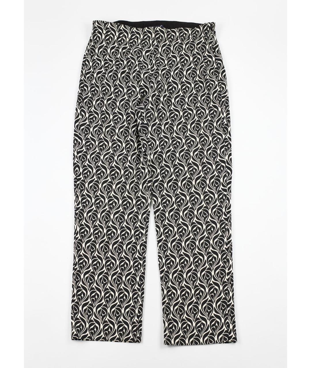 'S MAX MARA Мульти вискозные прямые брюки, фото 5