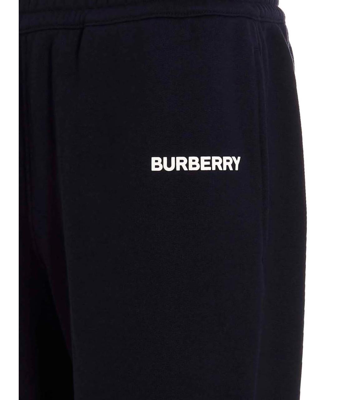 BURBERRY Синие брюки узкие, фото 3