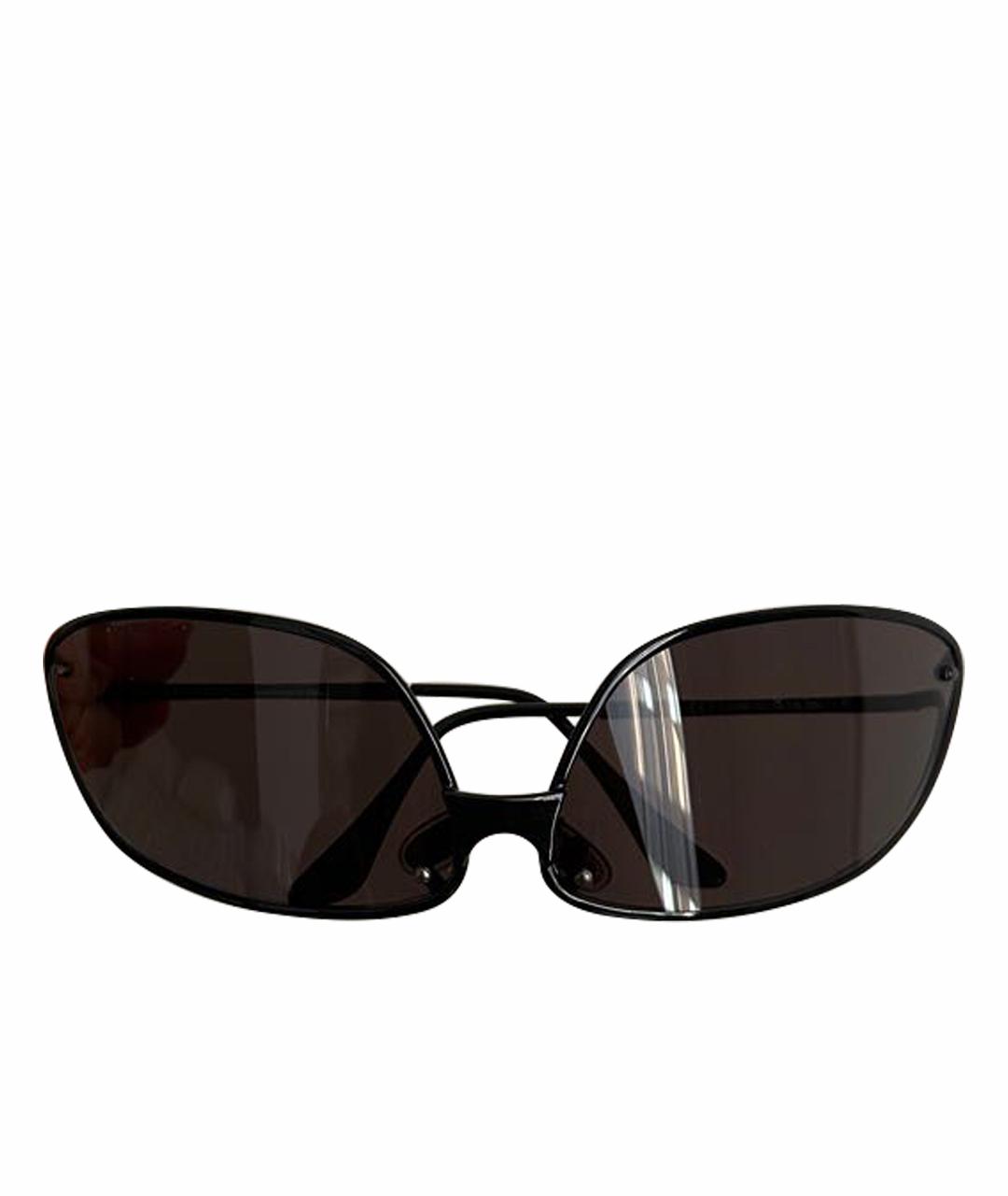 ACNE STUDIOS Черные пластиковые солнцезащитные очки, фото 1