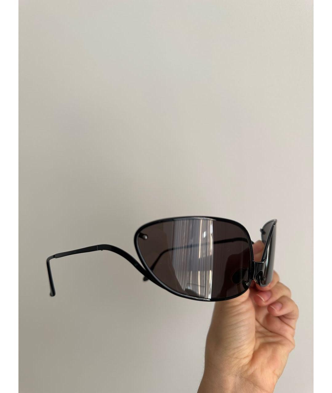 ACNE STUDIOS Черные пластиковые солнцезащитные очки, фото 2