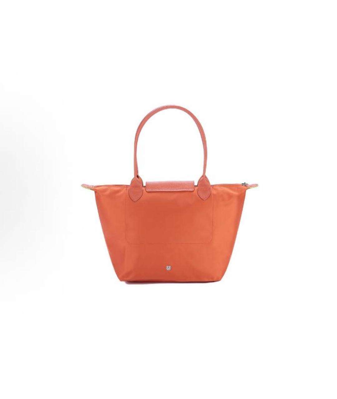 LONGCHAMP Оранжевая сумка тоут, фото 3