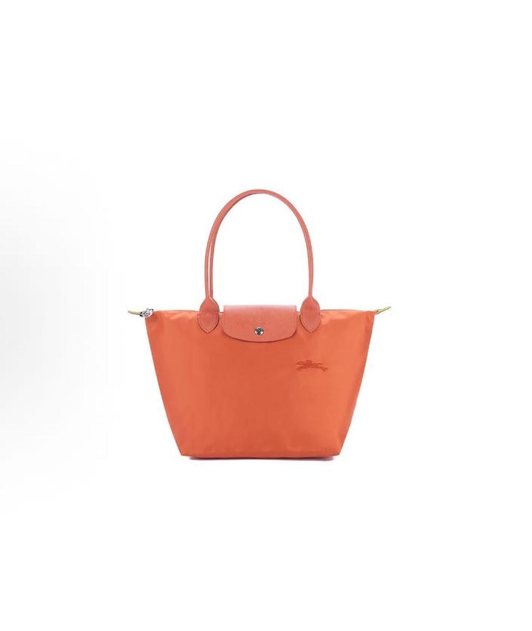 LONGCHAMP Оранжевая сумка тоут, фото 7