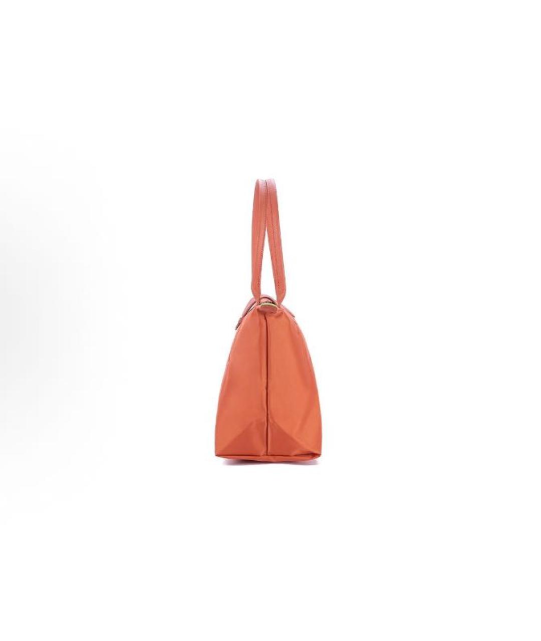 LONGCHAMP Оранжевая сумка тоут, фото 4