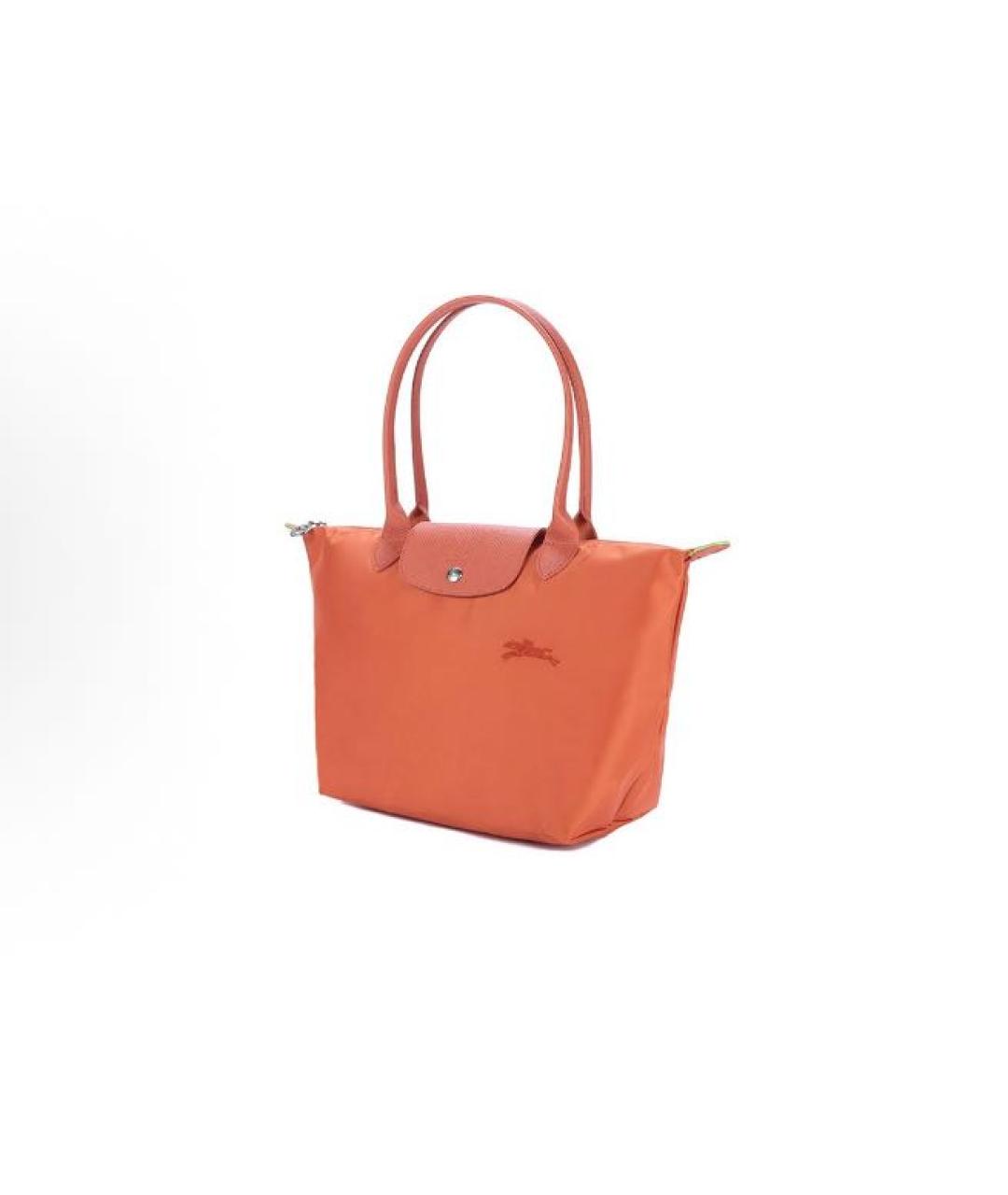 LONGCHAMP Оранжевая сумка тоут, фото 2