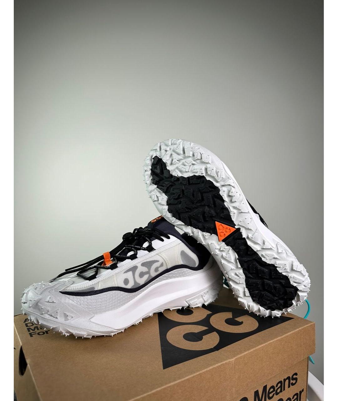 NIKE ACG Белые низкие кроссовки / кеды, фото 6