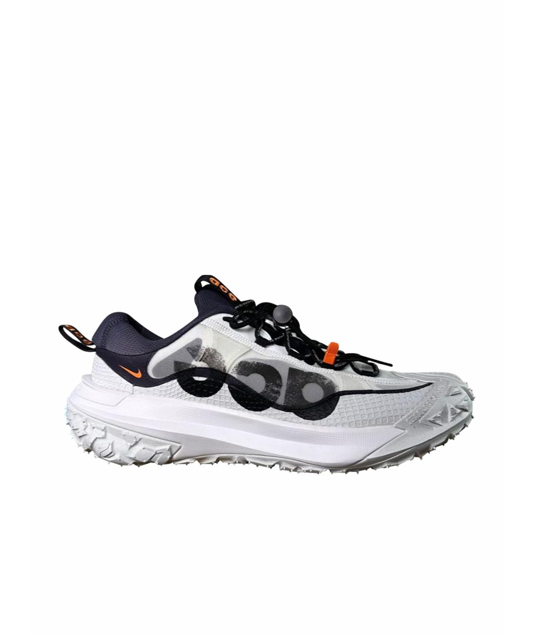 NIKE ACG Белые низкие кроссовки / кеды, фото 1