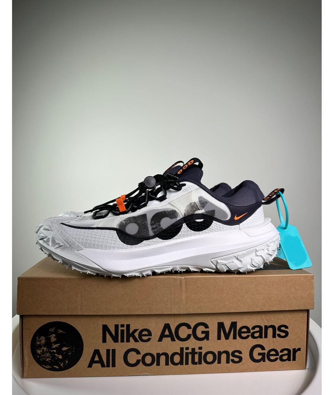 NIKE ACG Белые низкие кроссовки / кеды, фото 7