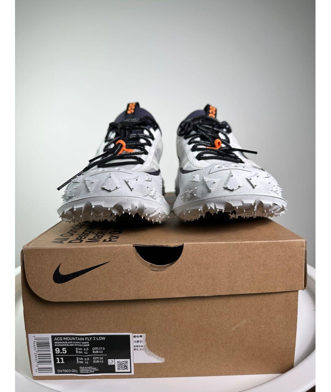 NIKE ACG Белые низкие кроссовки / кеды, фото 2