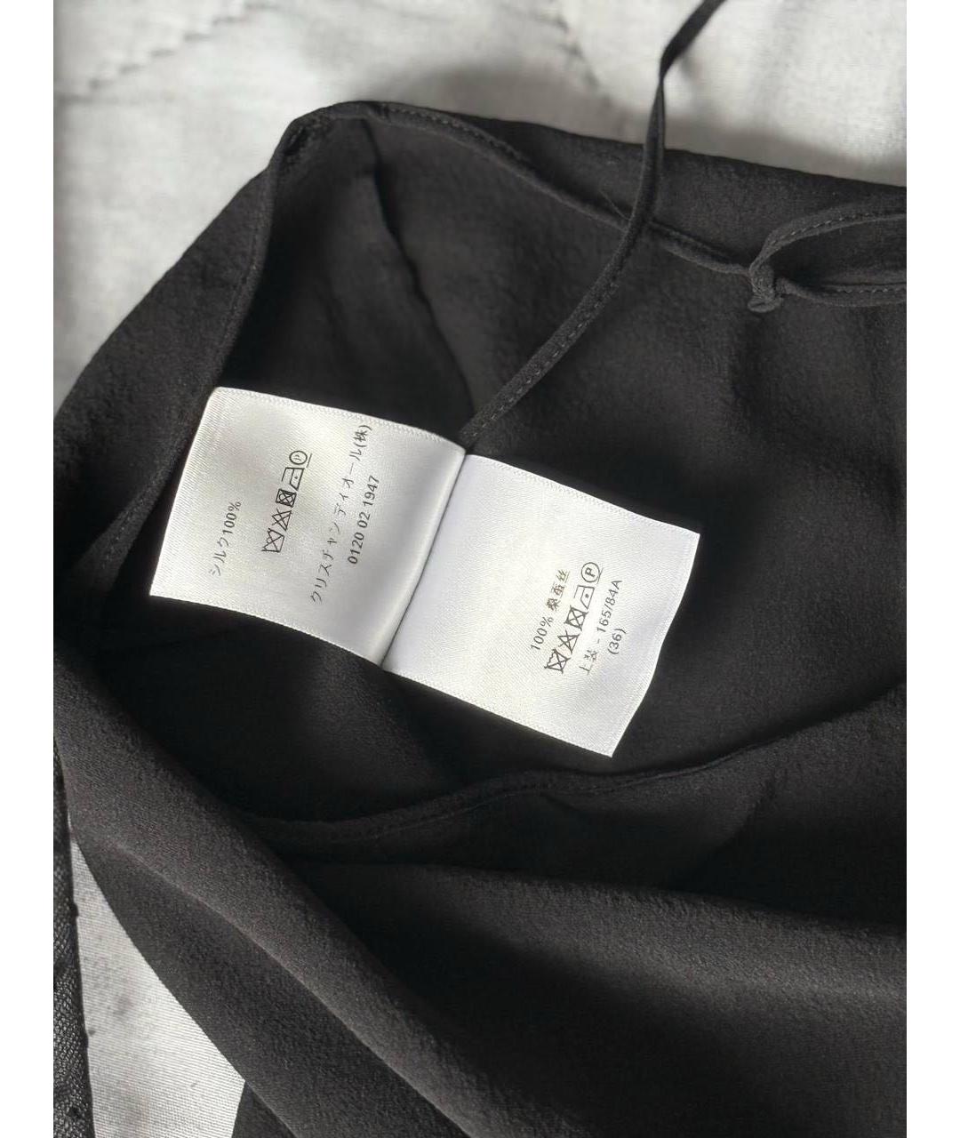 CHRISTIAN DIOR Черная блузы, фото 5