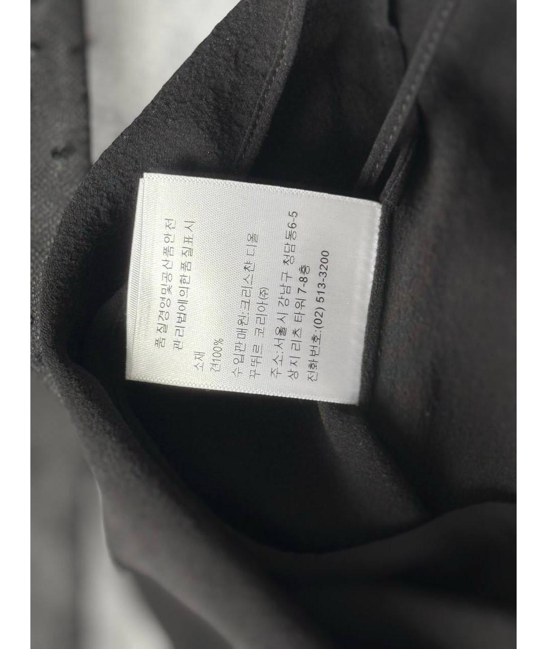 CHRISTIAN DIOR Черная блузы, фото 4