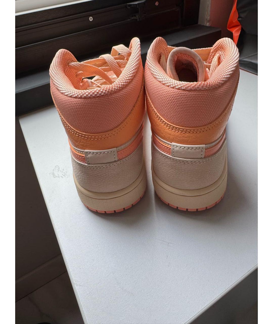 NIKE Коралловые замшевые кеды, фото 4
