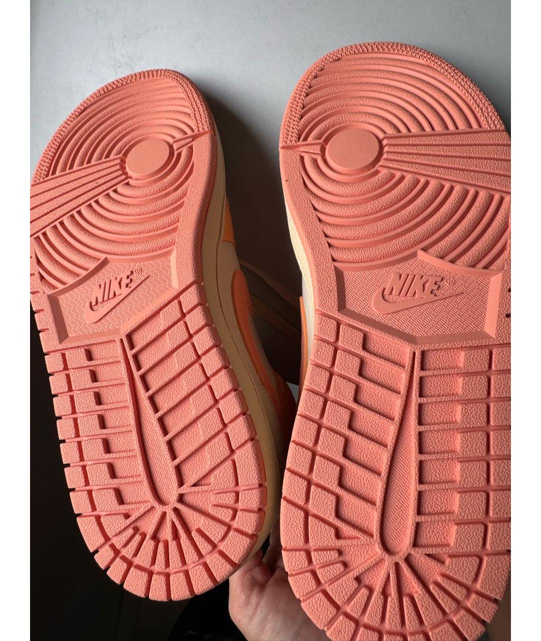 NIKE Коралловые замшевые кеды, фото 5