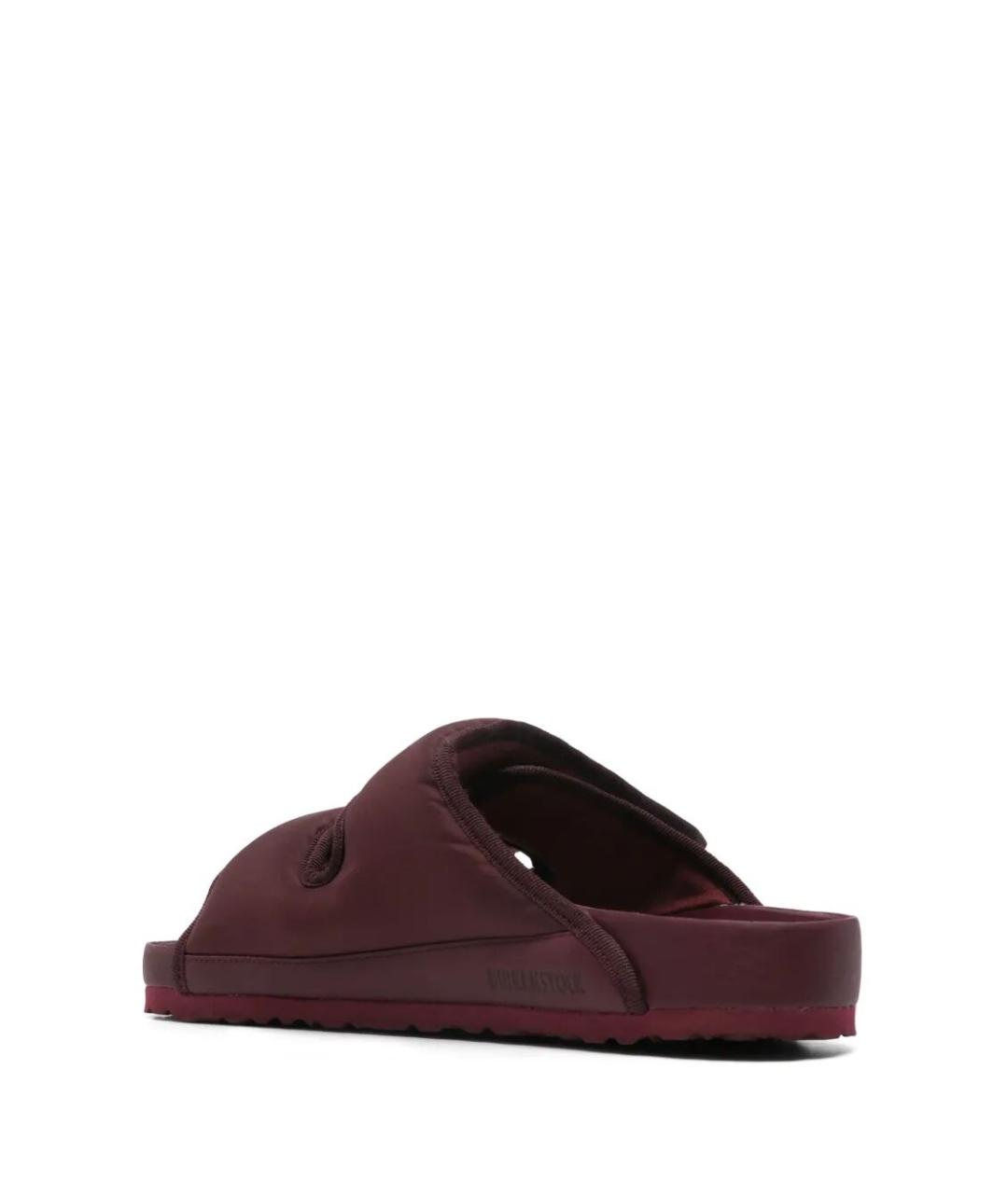 BIRKENSTOCK Бордовые синтетические сандалии, фото 3
